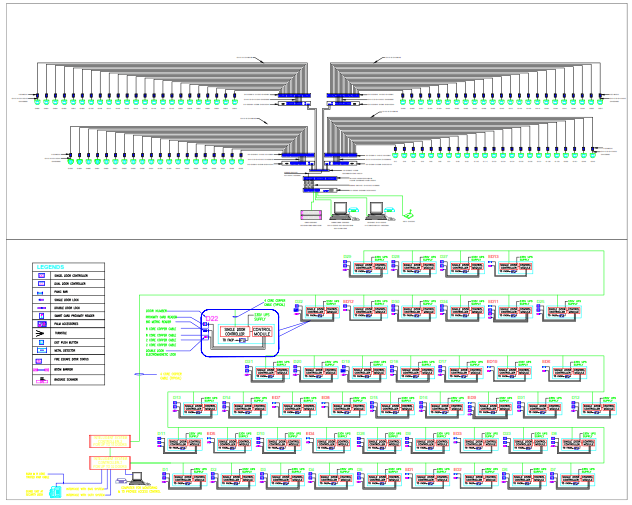 Campus layout drawing