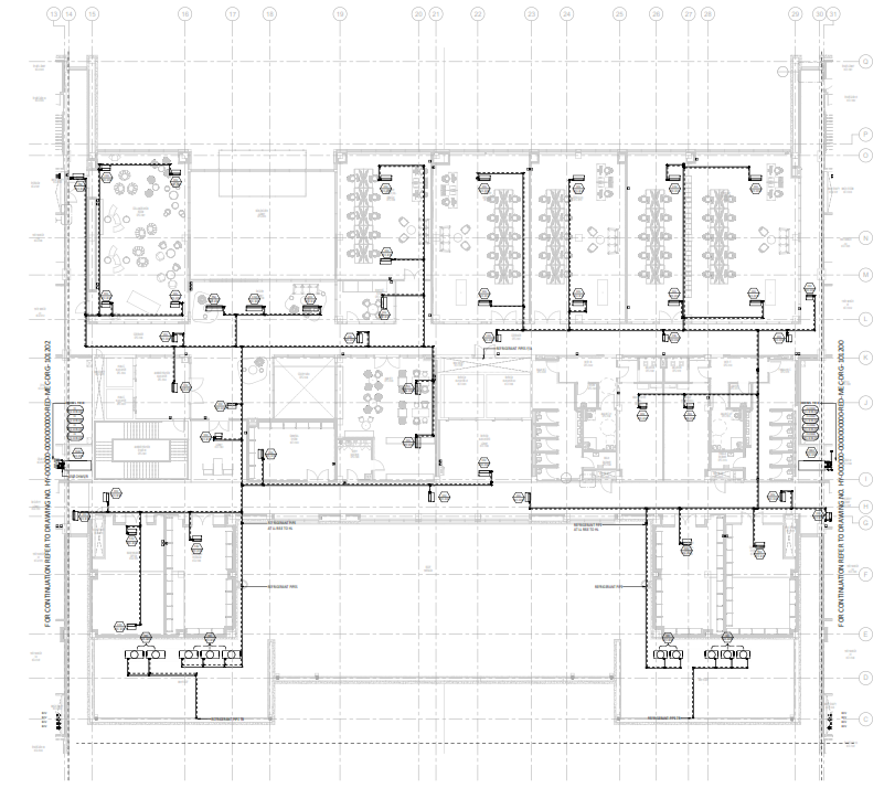 Mechanical layout – left sheet