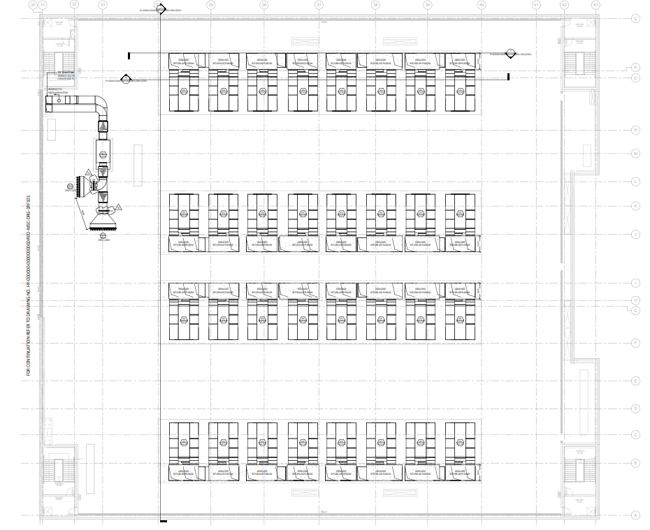 Mechanical layout – left sheet