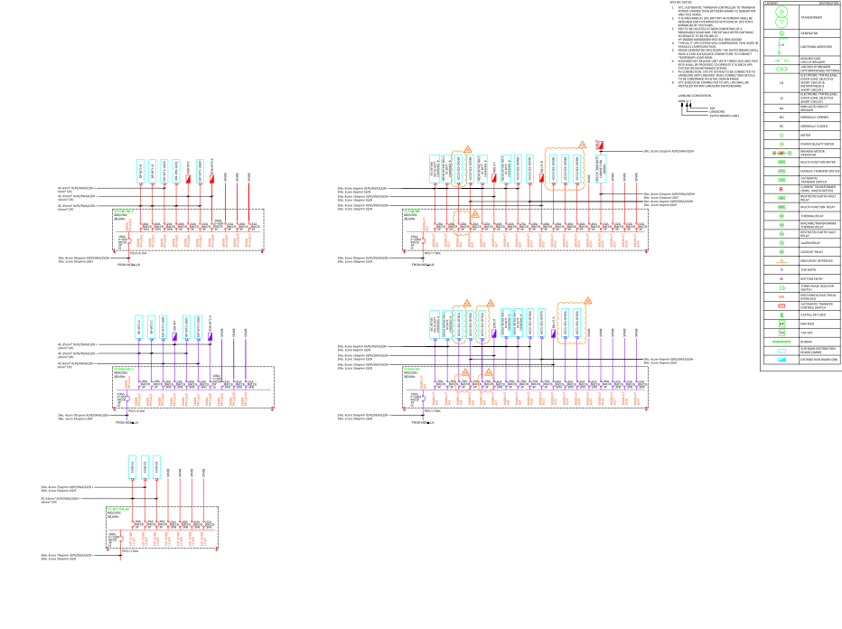 Mechanical layout – right sheet