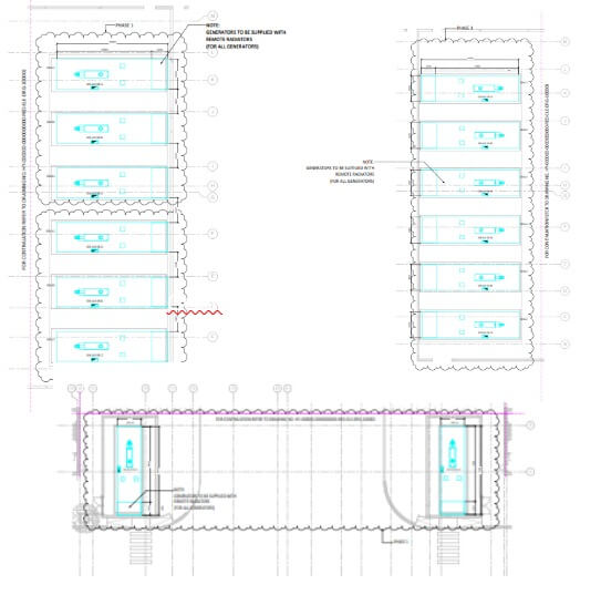 Mechanical layout – right sheet