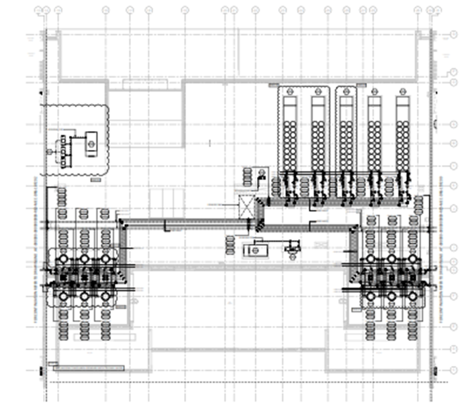 Mechanical layout – right sheet