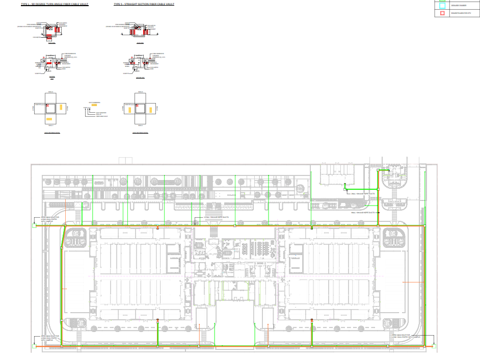 Mechanical layout – left sheet